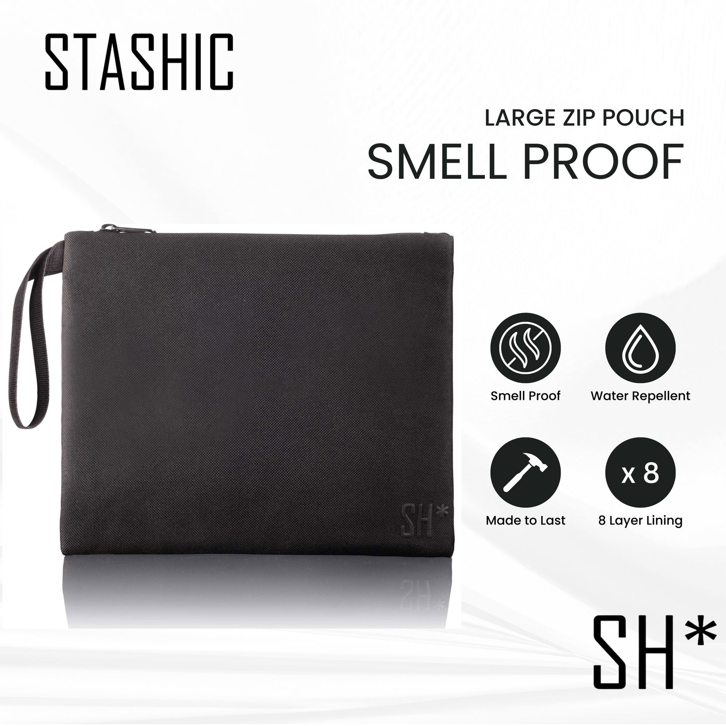 Smell Proof Large Pouch