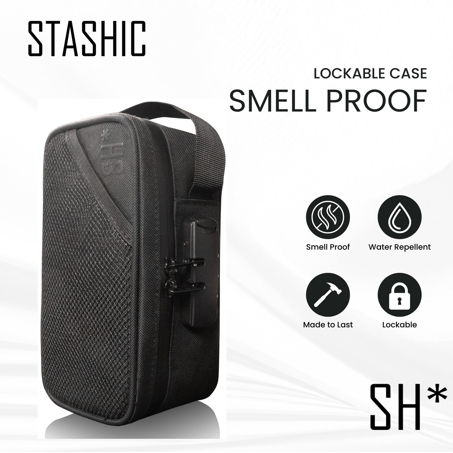 Smell Proof Lockable Case