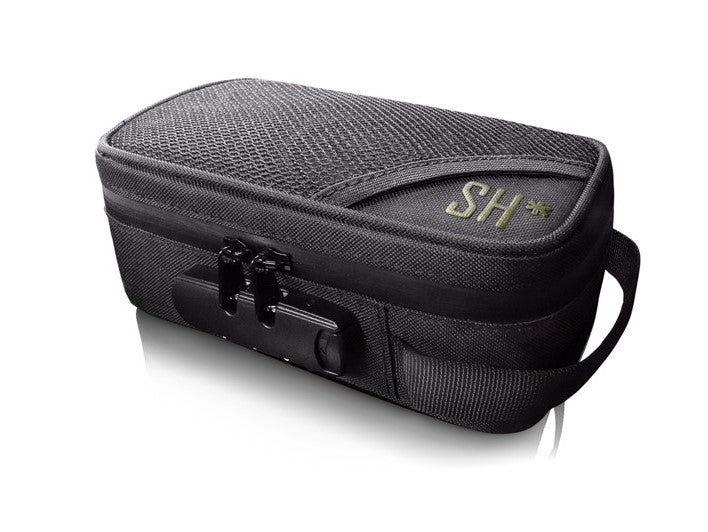 Smell Proof Lockable Case - Green Logo