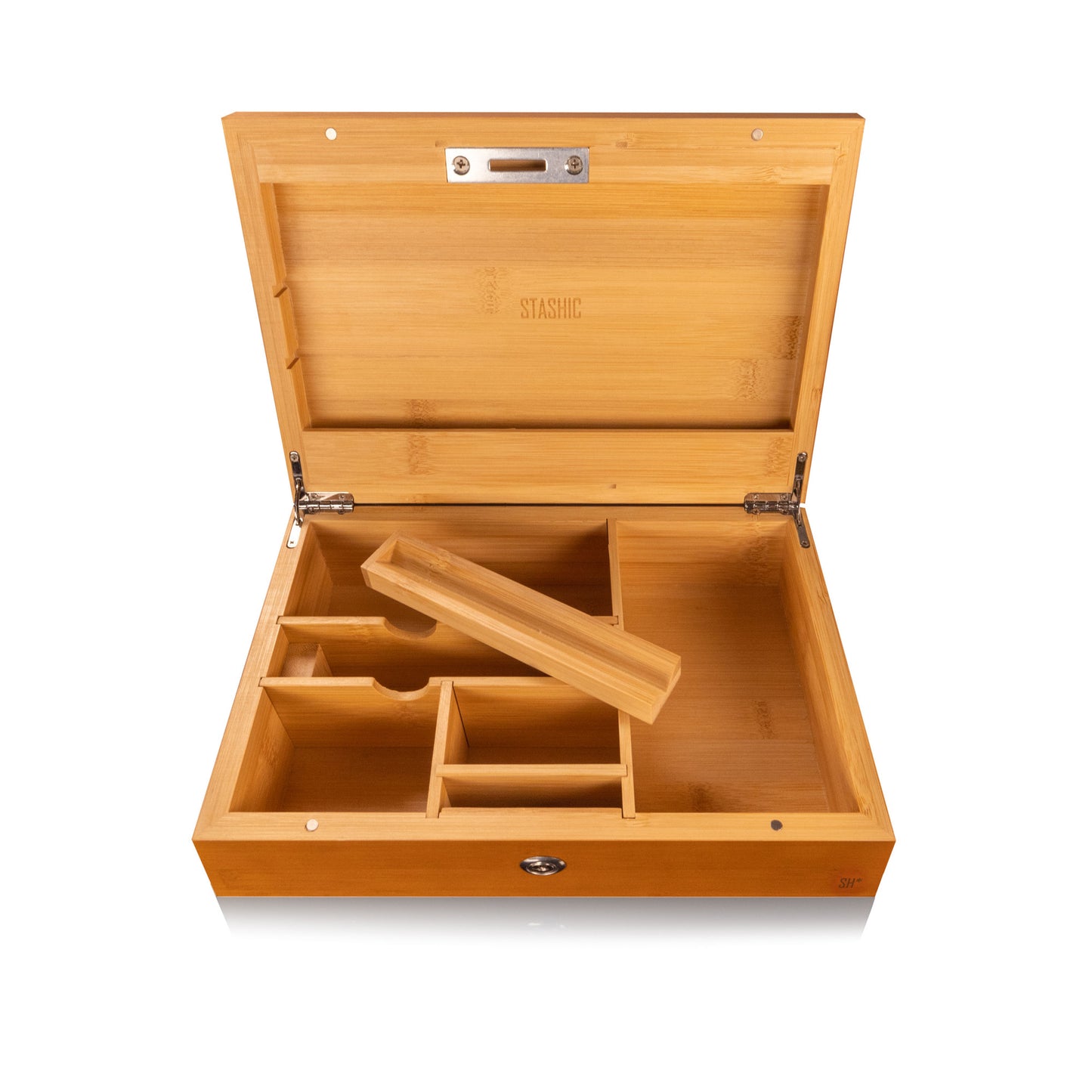 Bamboo Rolling Box - Lockable