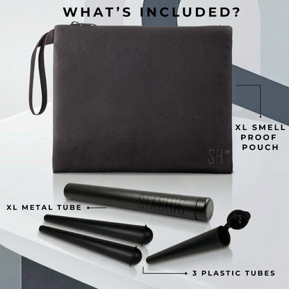 Smell Proof Large Pouch + Tubes