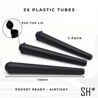 Smell Proof Pouch - Camo + Tubes