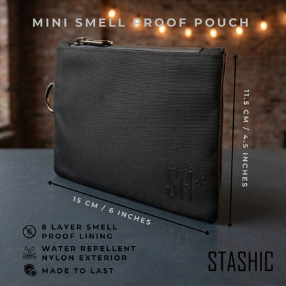 Smell Proof Mini Pouch + Tubes