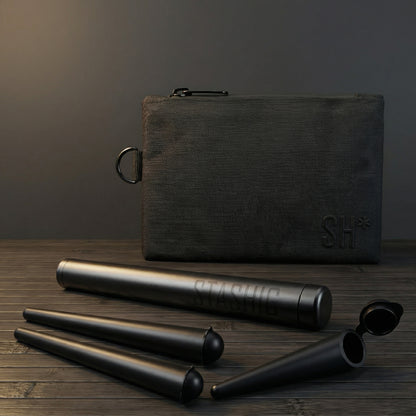 Smell Proof Mini Pouch + Tubes