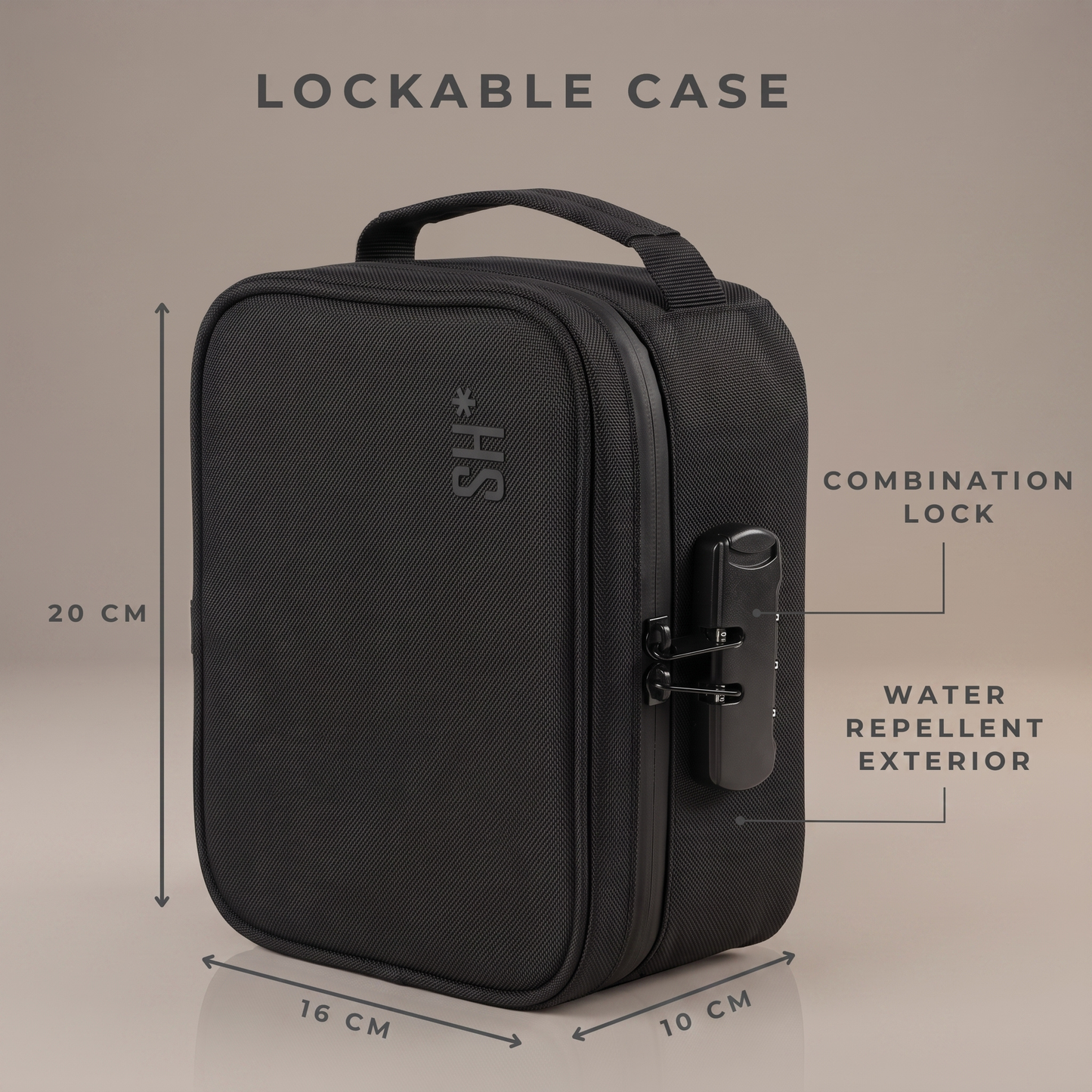 Essential Smell Proof Bag Bundle - Lockable Case Kit