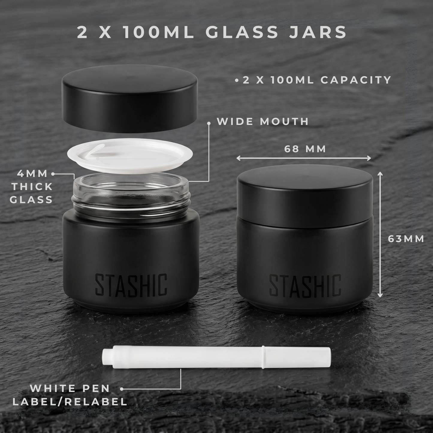 Essential Smell Proof Bag Bundle - Lockable Case Kit