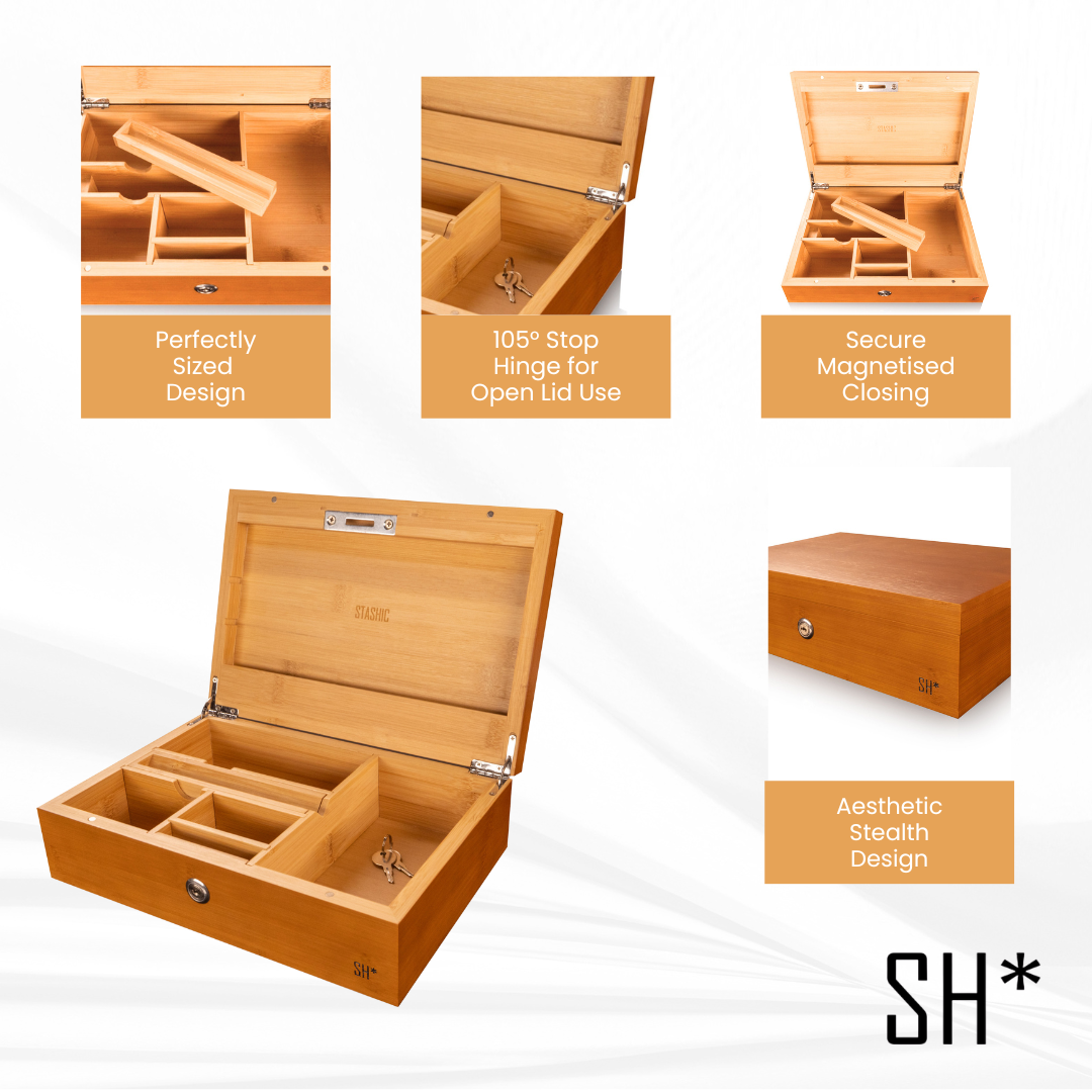 Bamboo Rolling Box