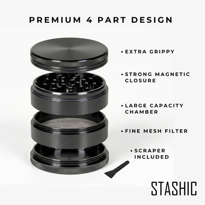 63mm 4 Part Grinder