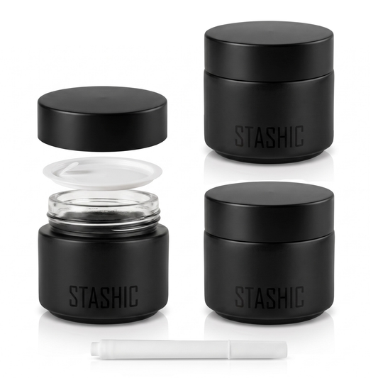 3× 100ml Glass Jar