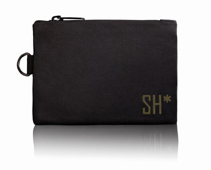 Smell Proof Mini Pouch - Zip - Green Logo