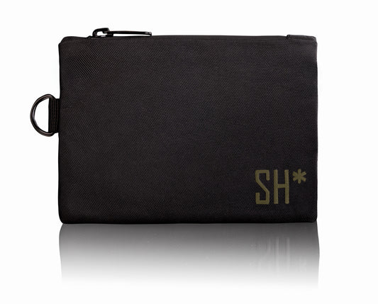 Smell Proof Mini Pouch - Zip - Green Logo