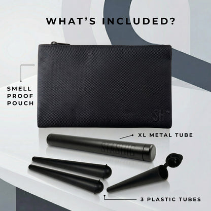Smell Proof Pouch + Tubes