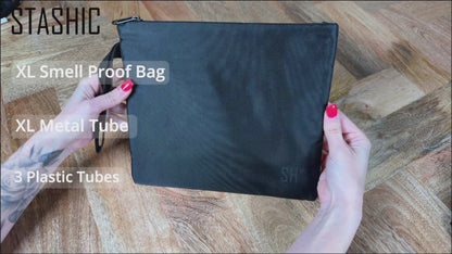 Smell Proof Large Pouch + Tubes