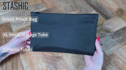 Smell Proof Pouch + Tubes